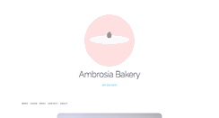 Desktop Screenshot of ambrosiabakerysf.com